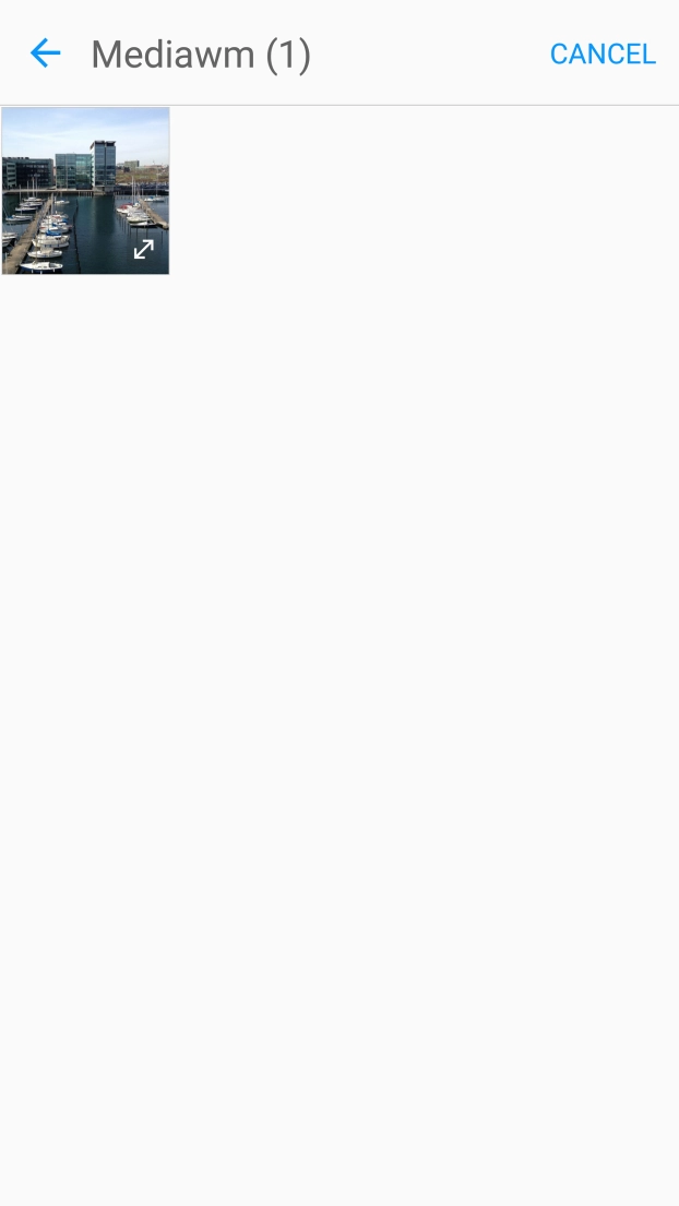 Press the required picture.