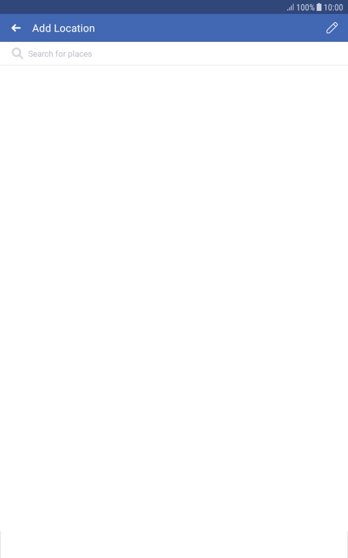 Press the search field and key in the required search word. Press the search field and key in the required search word.