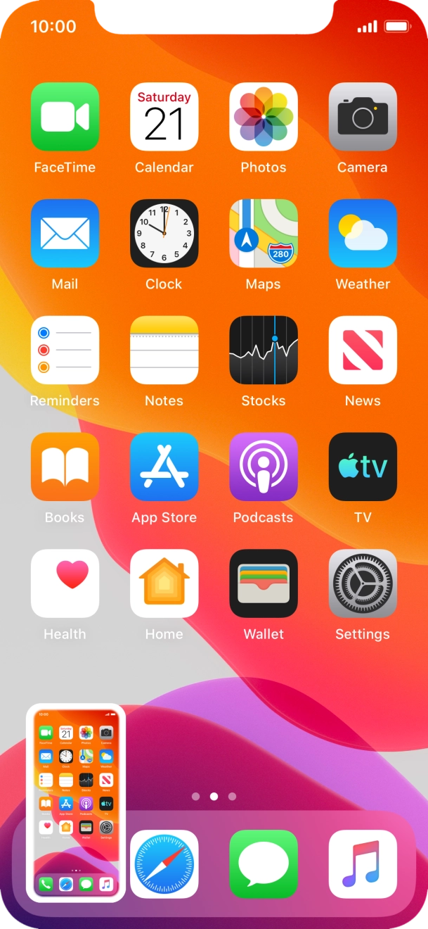 To edit your screenshot, press the screenshot and follow the instructions on the screen to make the required changes.