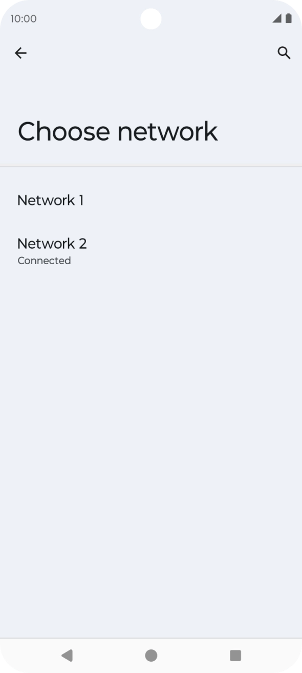 Press the Return key.