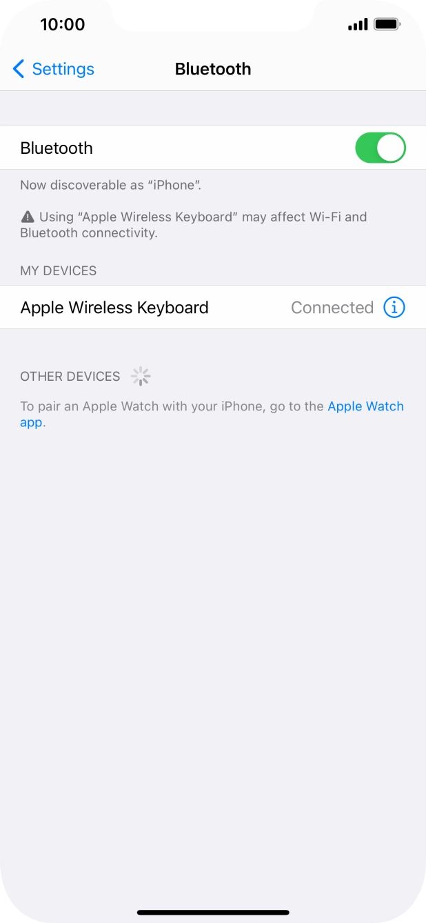 Slide your finger upwards starting from the bottom of the screen to return to the home screen.