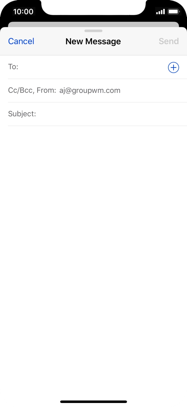 Press the field next to 