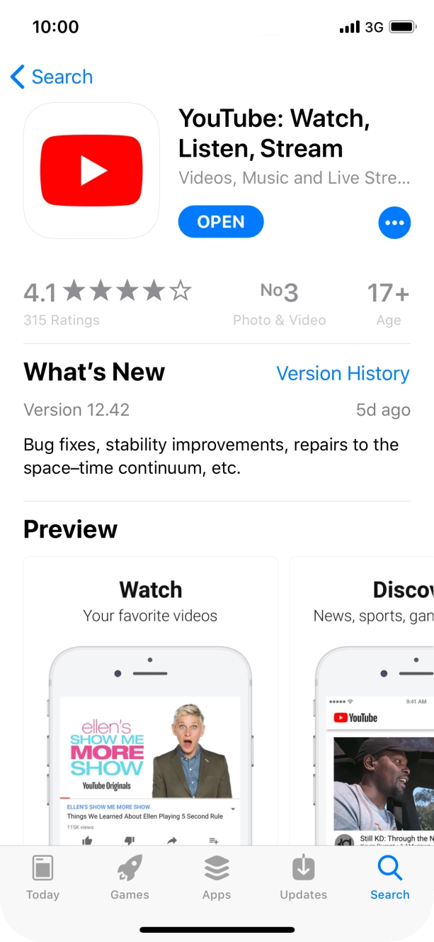Slide your finger upwards starting from the bottom of the screen to return to the home screen.
