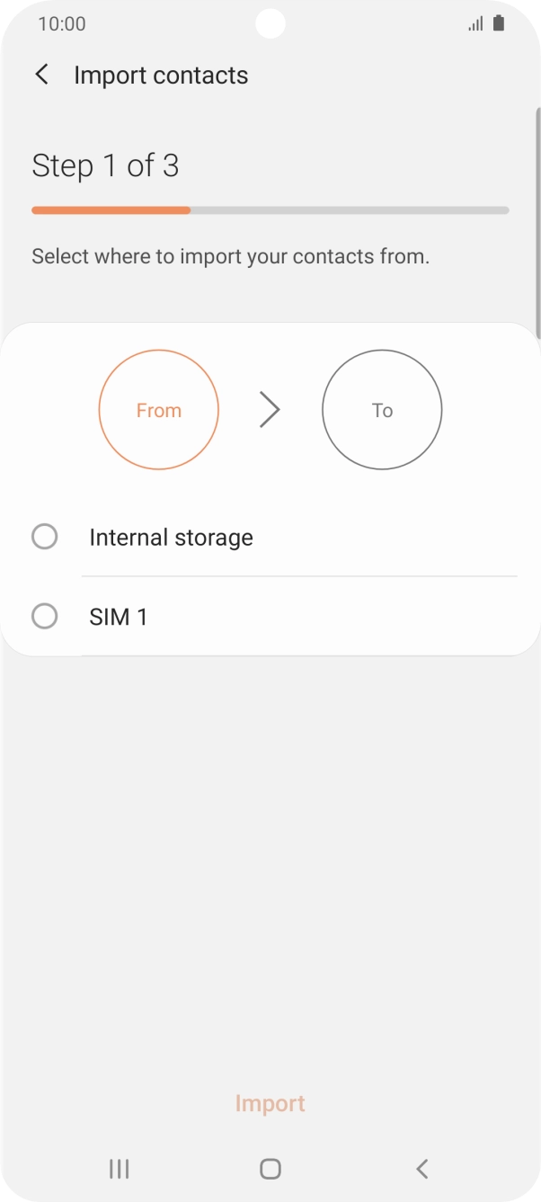 Press the name of your SIM.