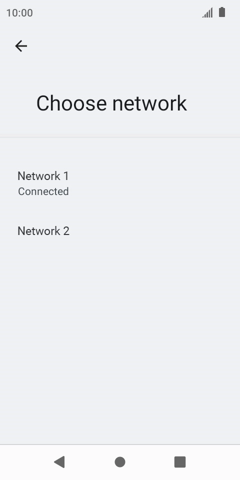 Press the Return key.