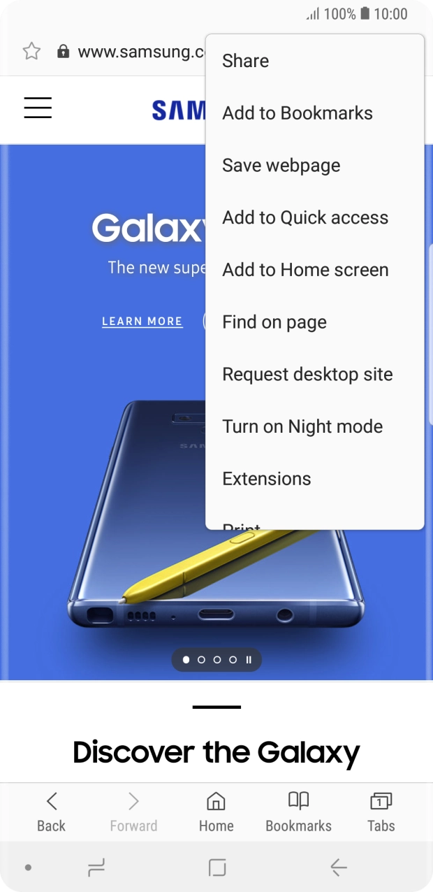 Press Add to Bookmarks.