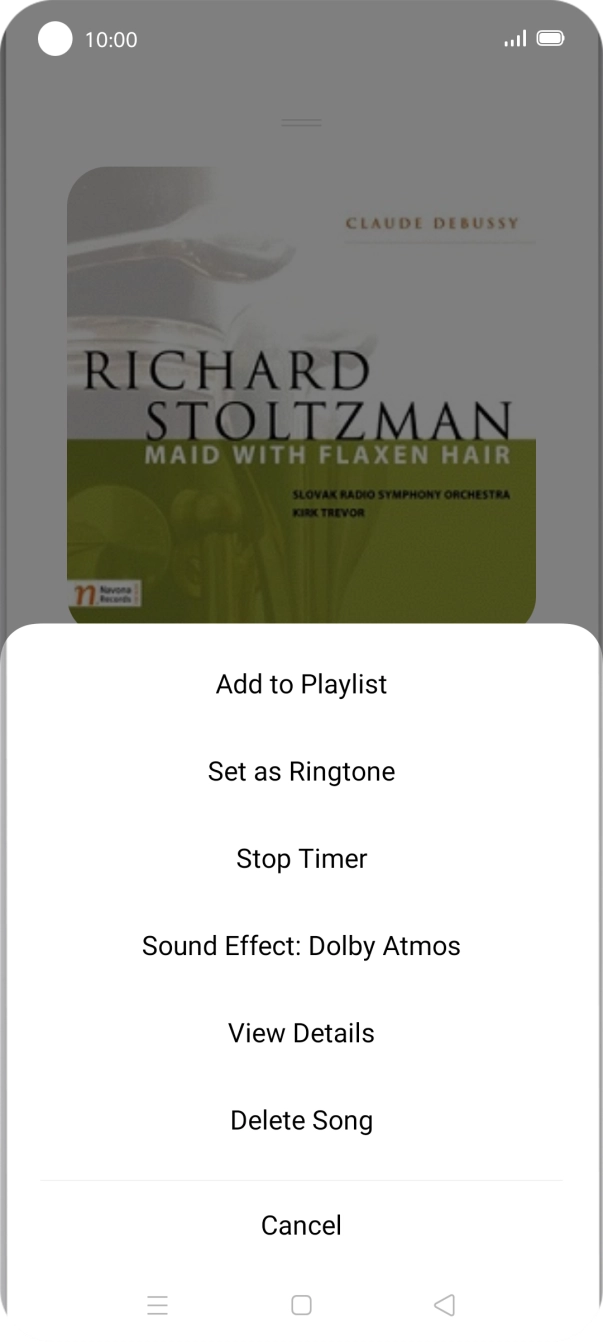 Press Add to Playlist.