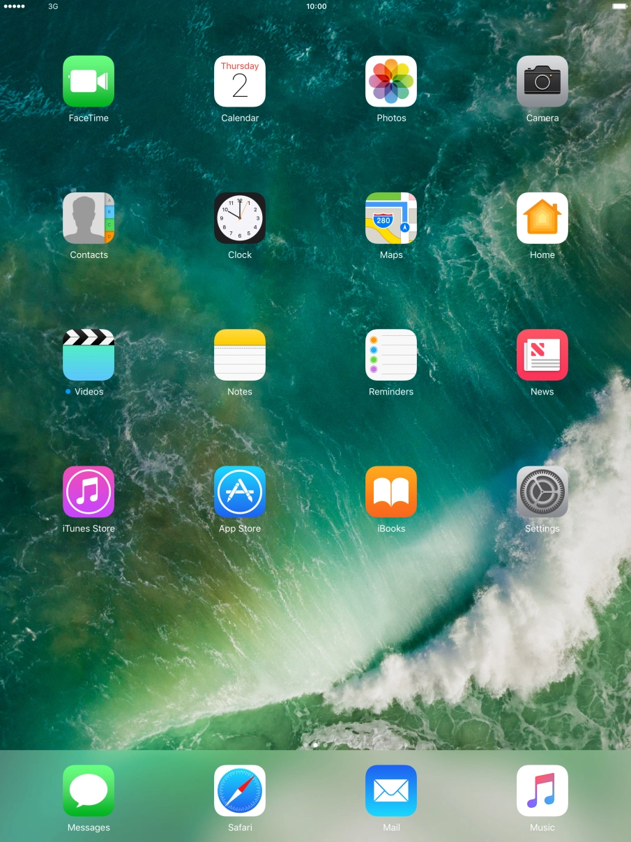 The network mode icon shows the network mode currently used by your tablet.