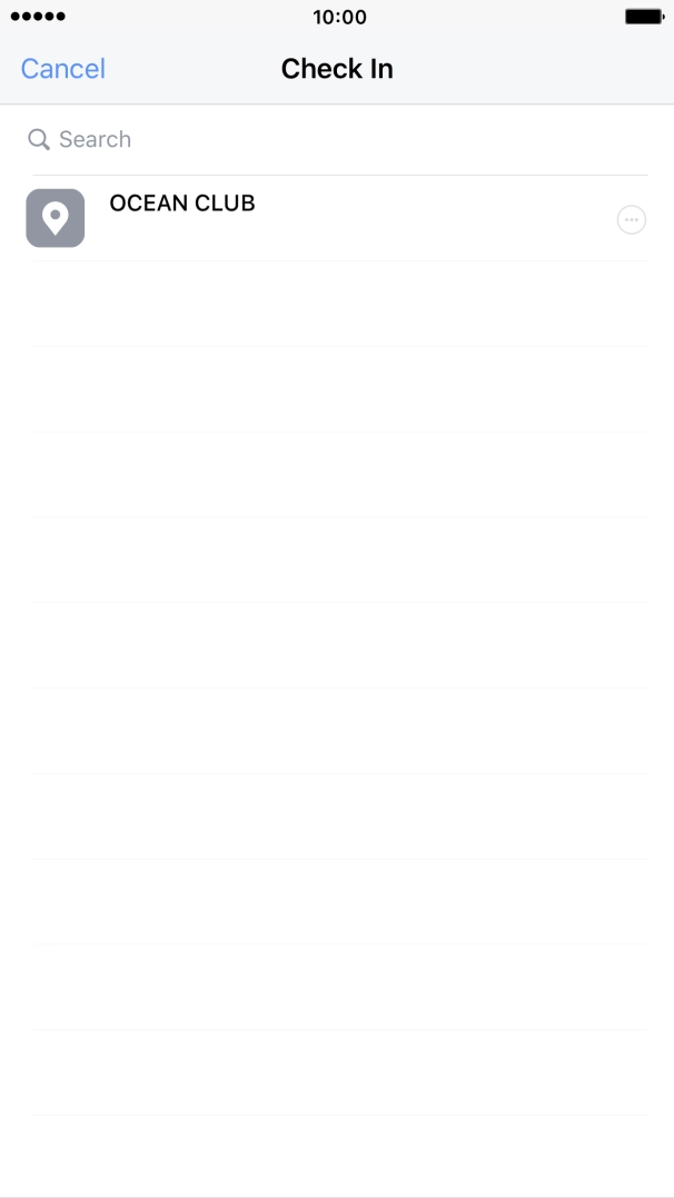 Press Search and key in the required search word.