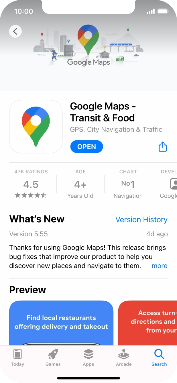 Slide your finger upwards starting from the bottom of the screen to return to the home screen.
