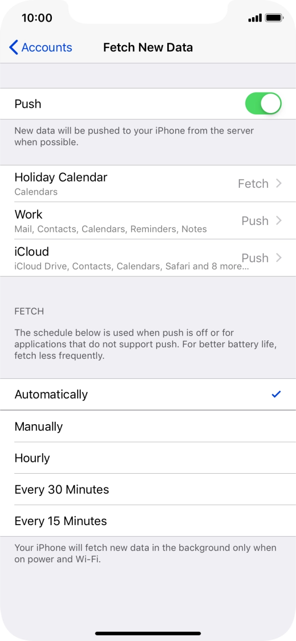 Slide your finger upwards starting from the bottom of the screen to return to the home screen.