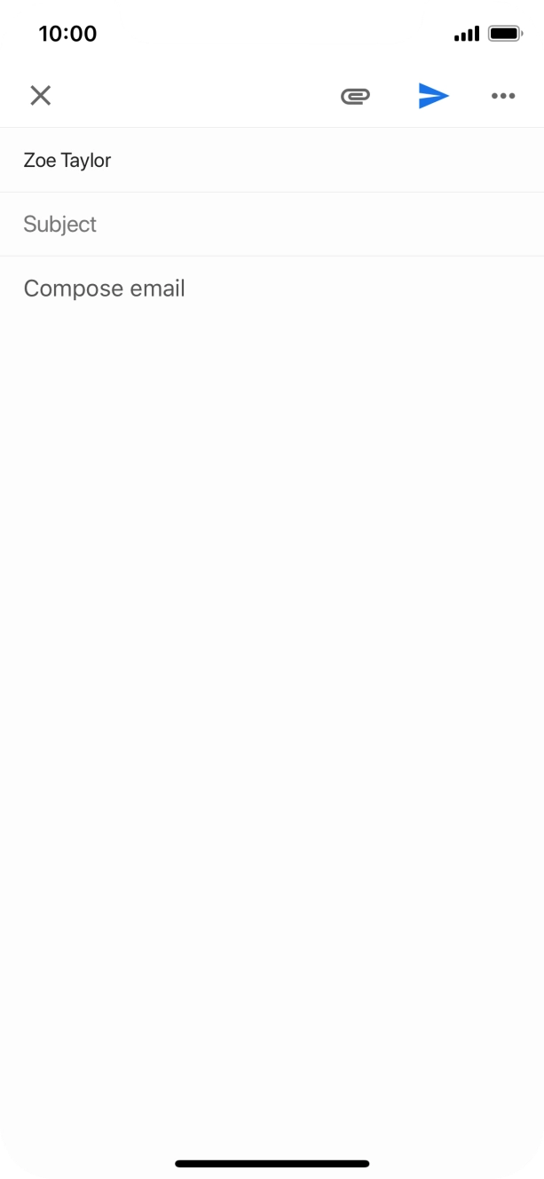 Press Subject and key in the required subject.