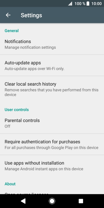 Press Auto-update apps.