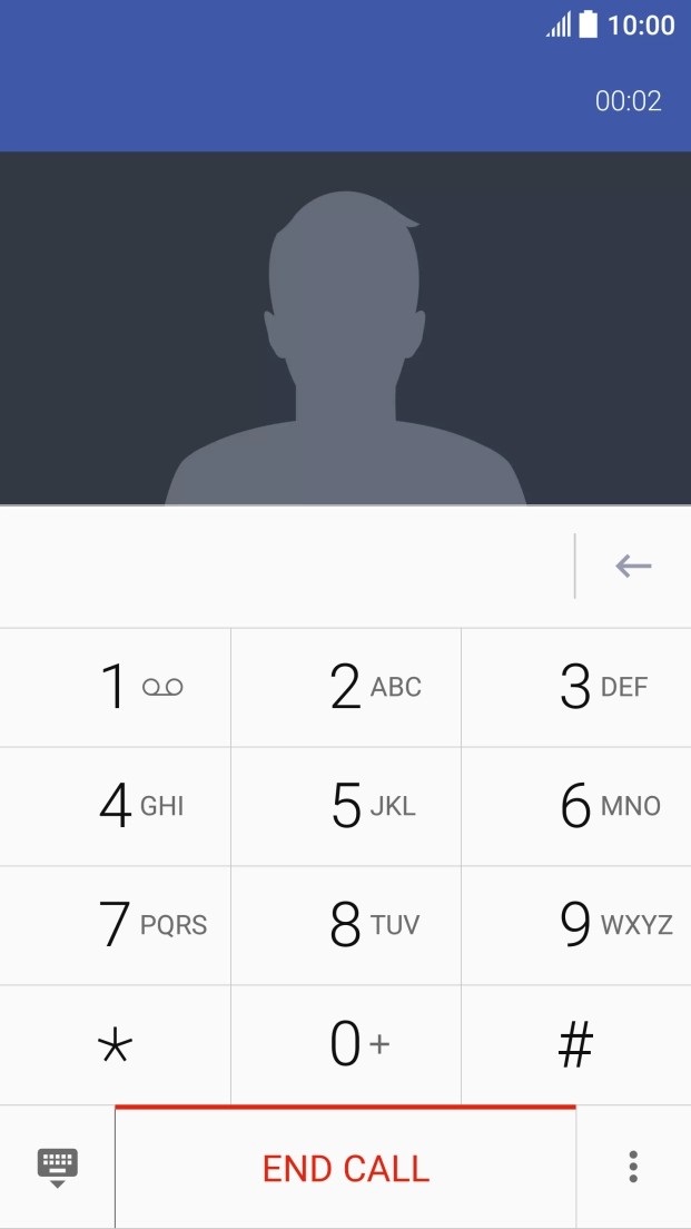 Press the Home key to return to the home screen. Press the Home key to return to the home screen.