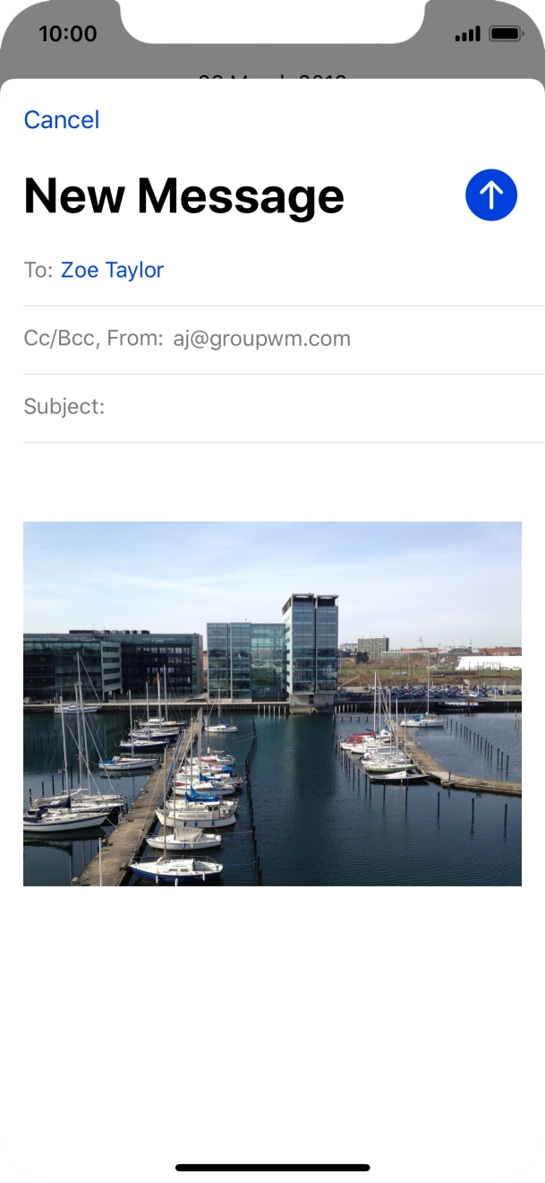 Press the field next to 