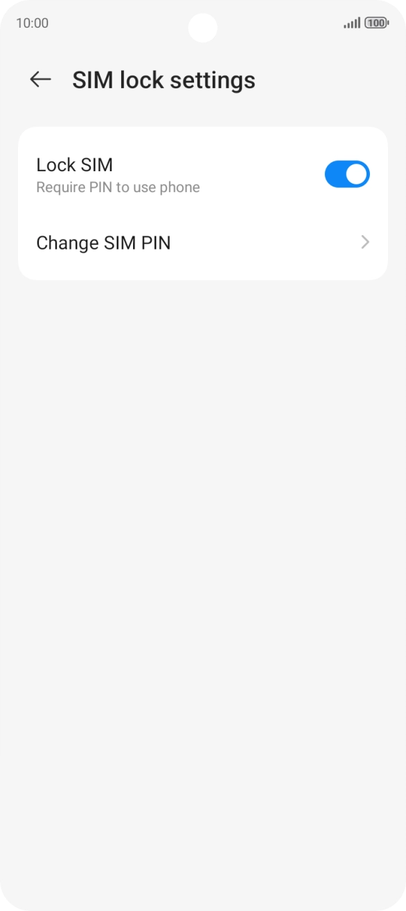 Press the indicator next to Press the indicator next to