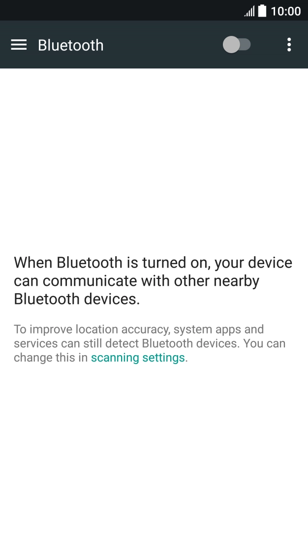 Press the indicator to turn on the function.