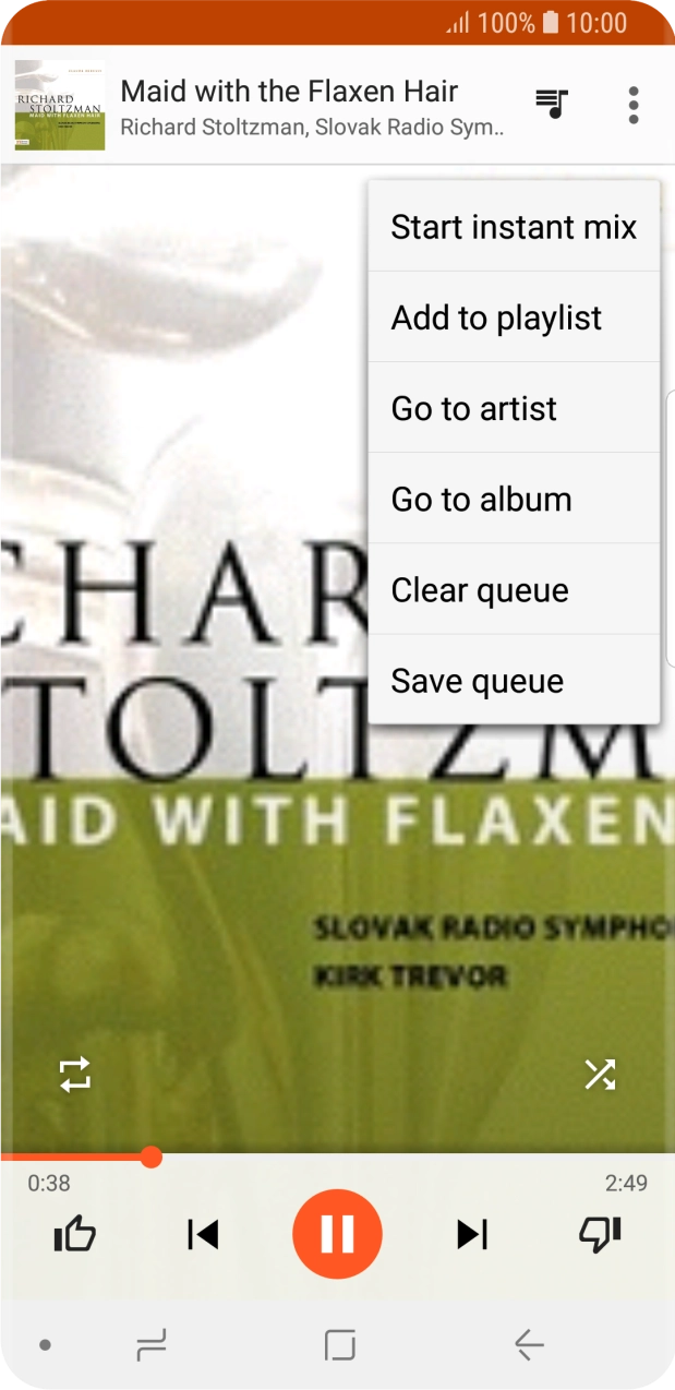 Press Add to playlist.