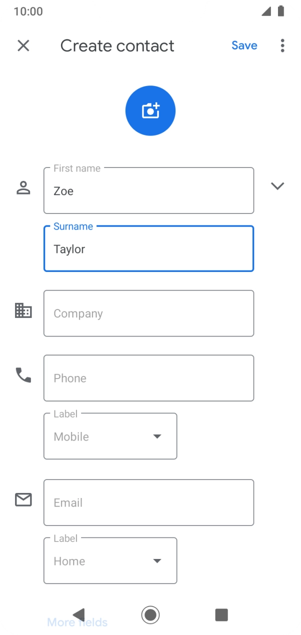 Press Phone and key in the phone number.