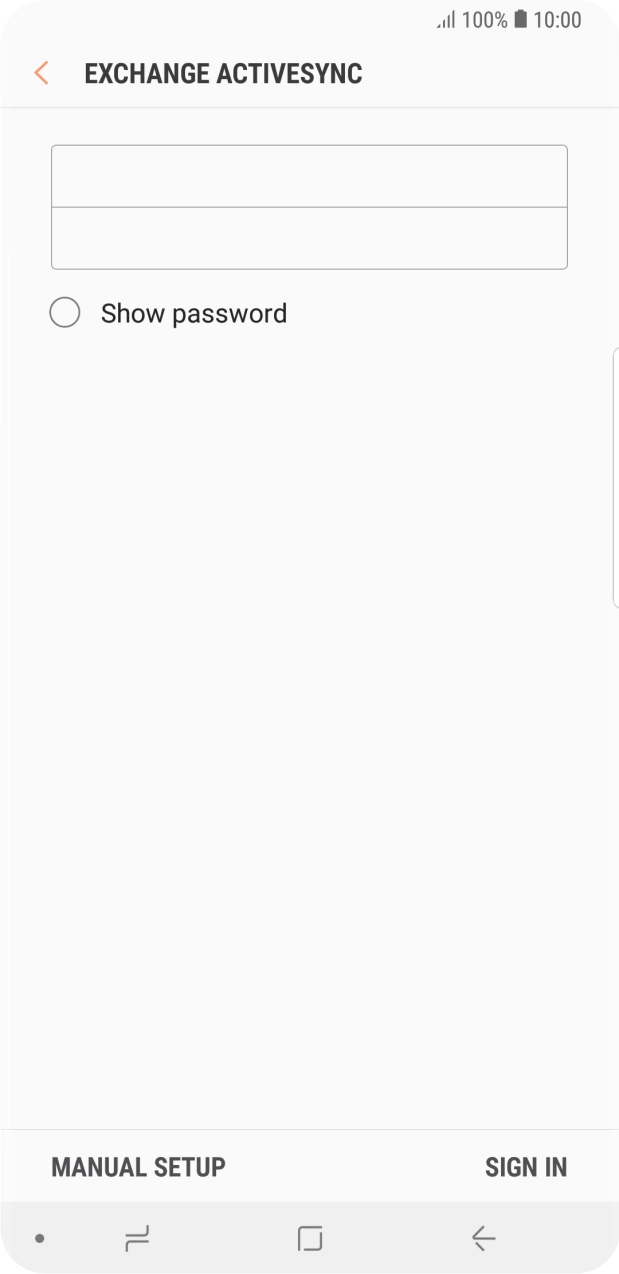 Press SIGN IN. Press SIGN IN.