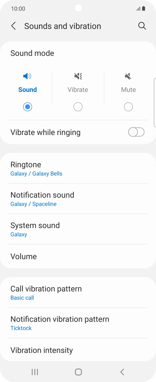 Press Ringtone.