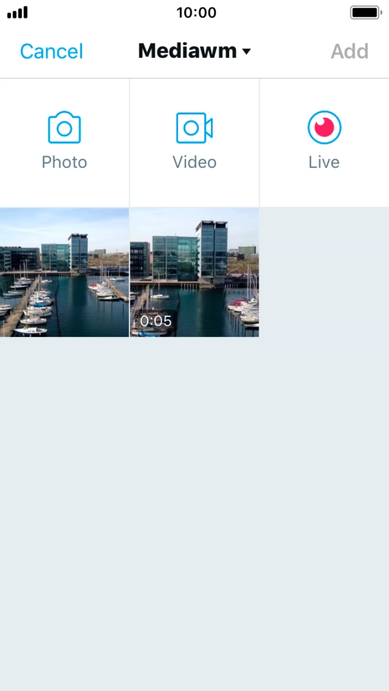 Press the required picture.