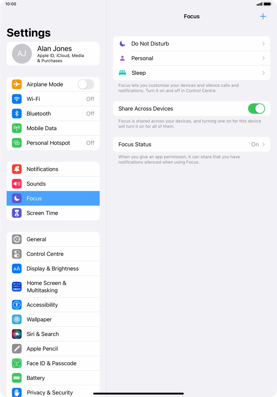 Press Do Not Disturb. Press Do Not Disturb.