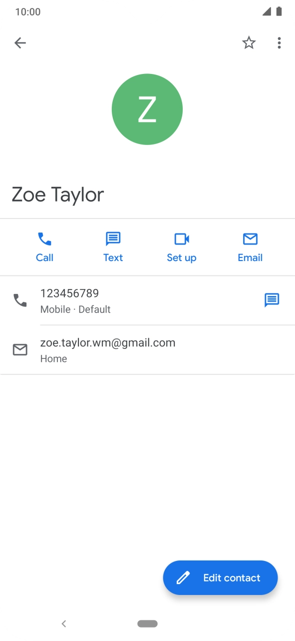 Press the required number. Press the required number.