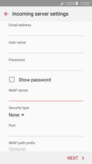Press the drop down list below Press the drop down list below