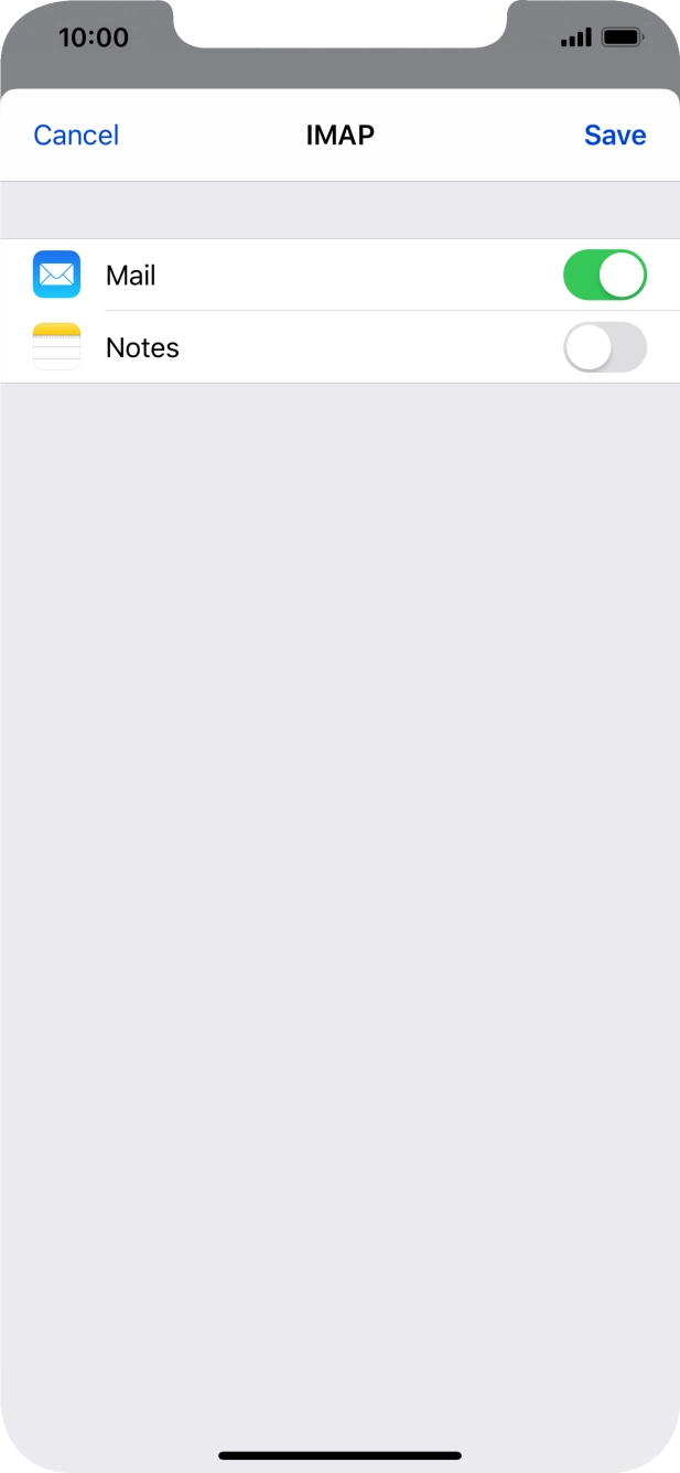 Press Save. Your email account has now been set up. To select more settings for incoming and outgoing server, proceed with the following steps.