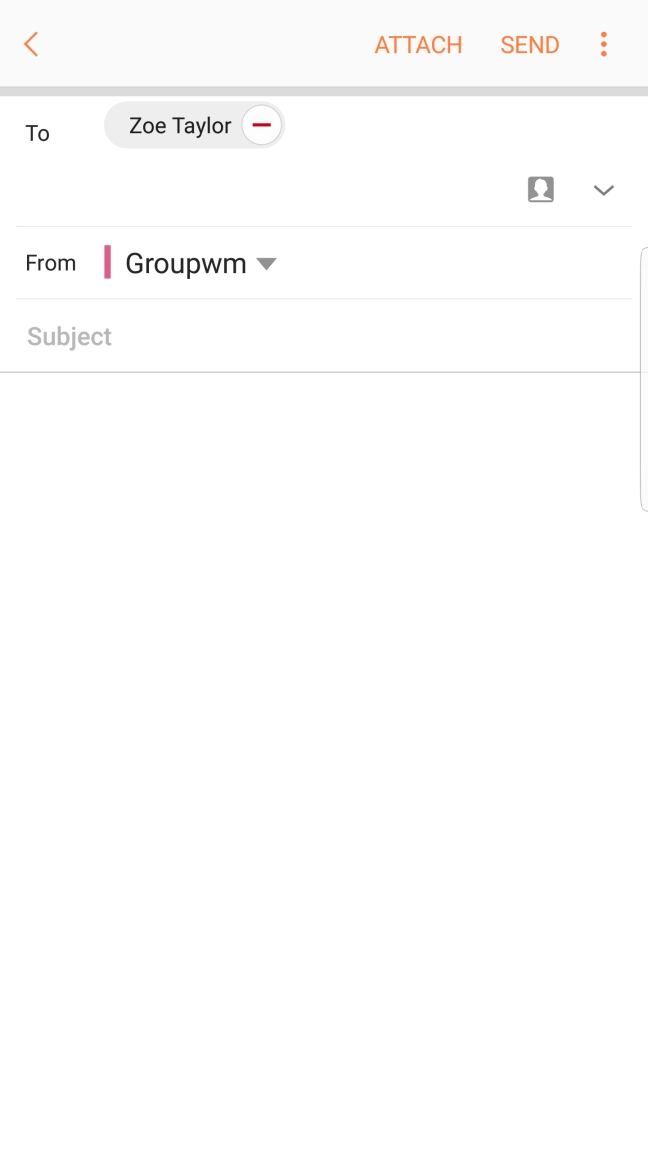 Press Subject and key in the required subject.