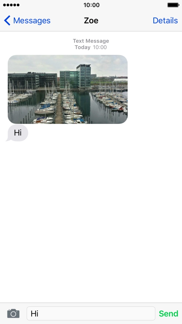 Key in the required reply and press Send. Key in the required reply and press Send.