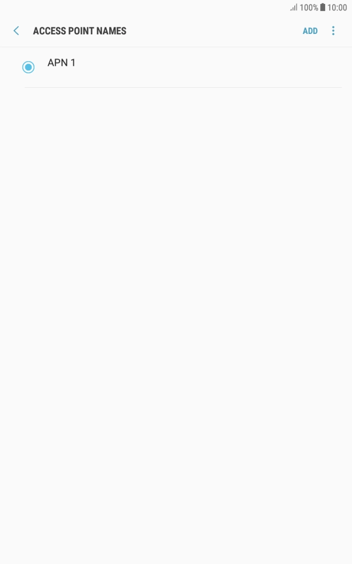 Press ADD. Press ADD.