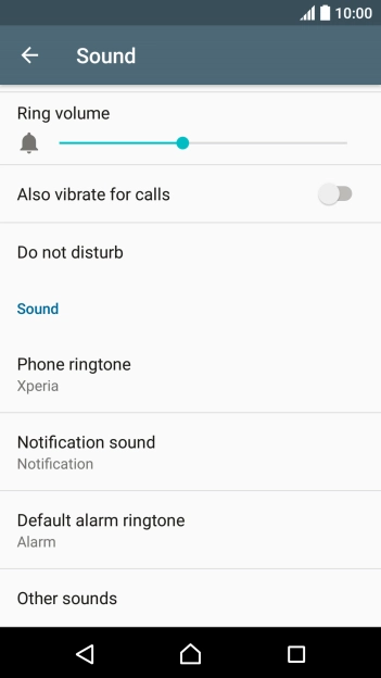 Press Phone ringtone.