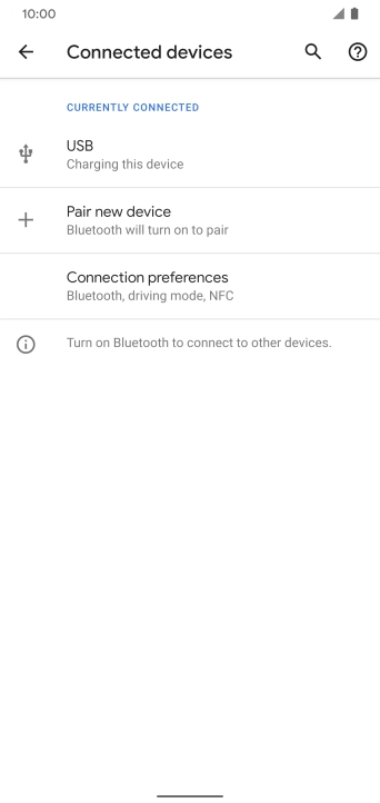 Press Connection preferences. Press Connection preferences.