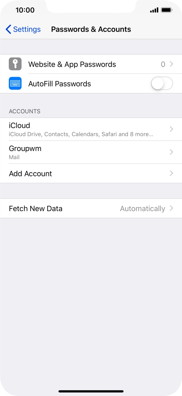 Press Fetch New Data.