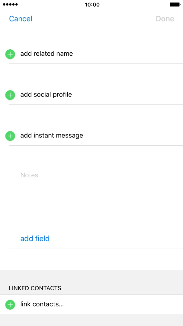 Press link contacts....