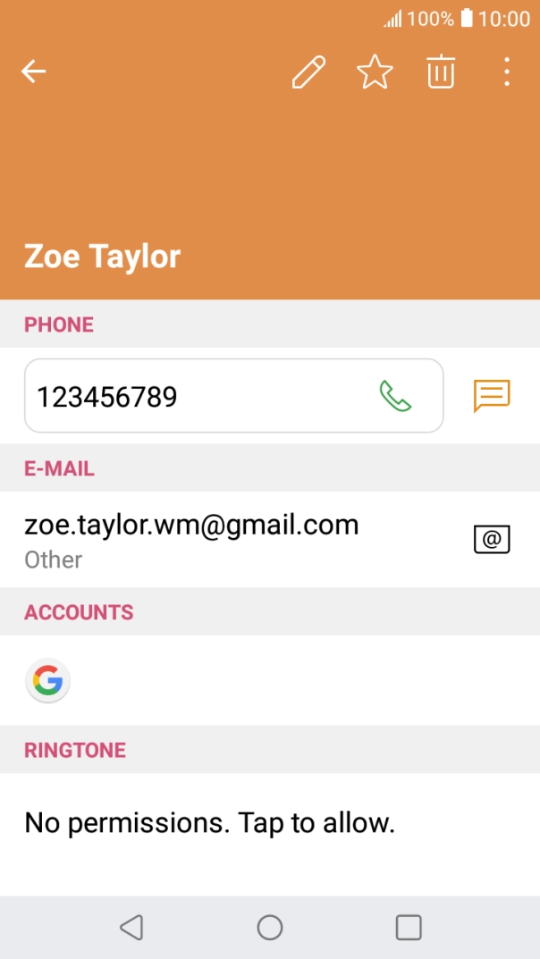 Press the required number.