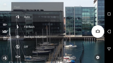 Press the required setting.