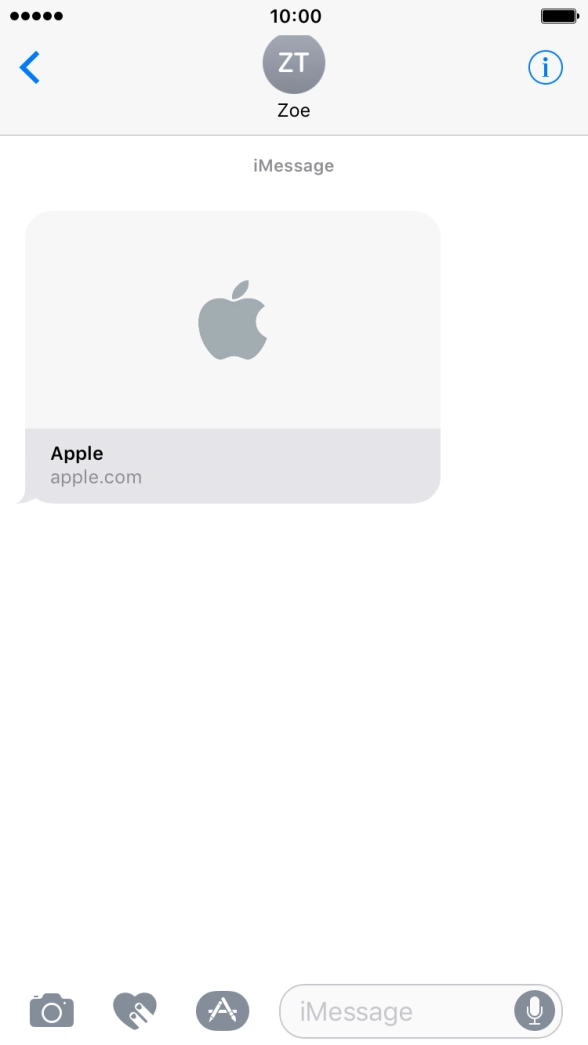 Go to the required message.