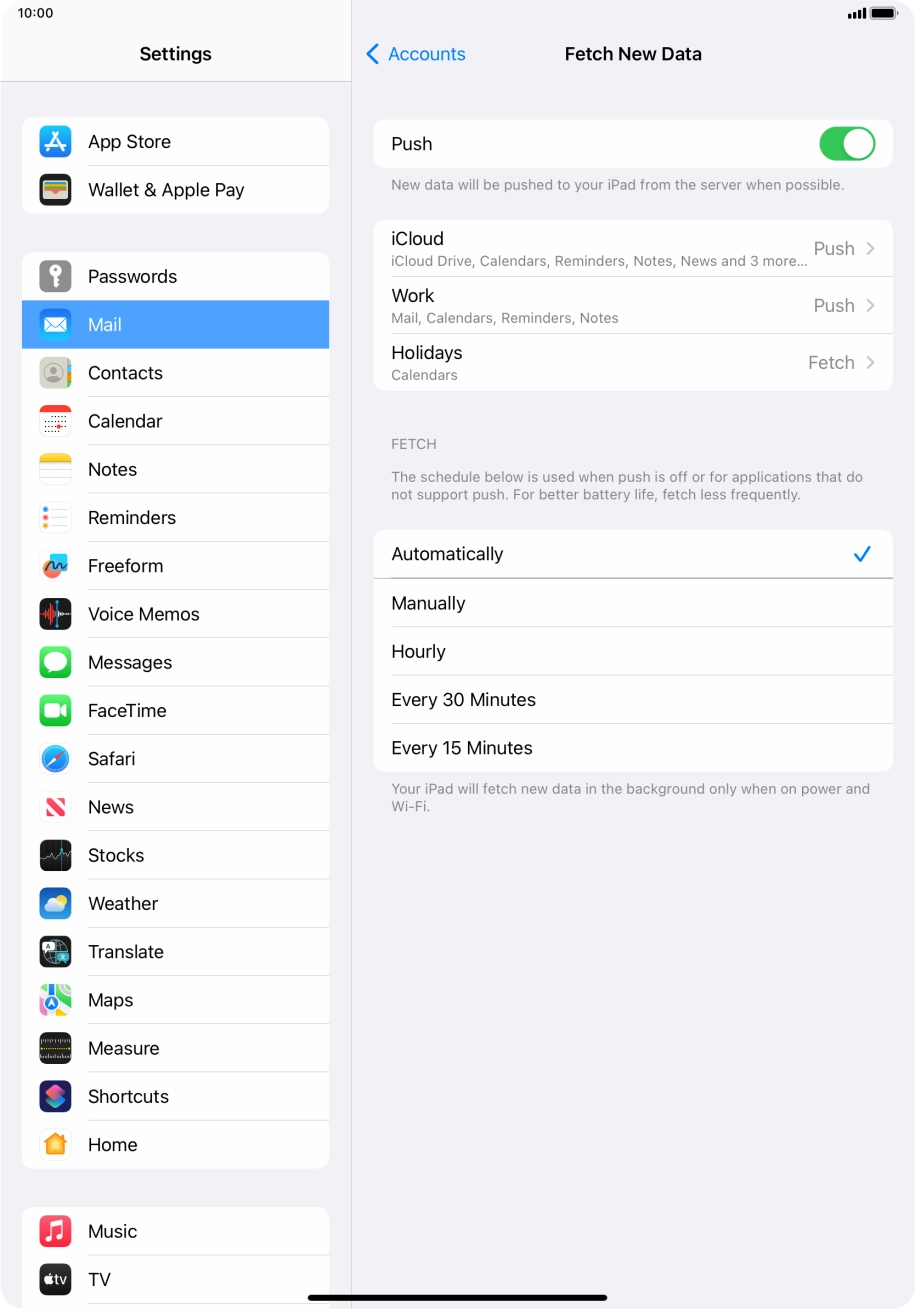 Slide your finger upwards starting from the bottom of the screen to return to the home screen.