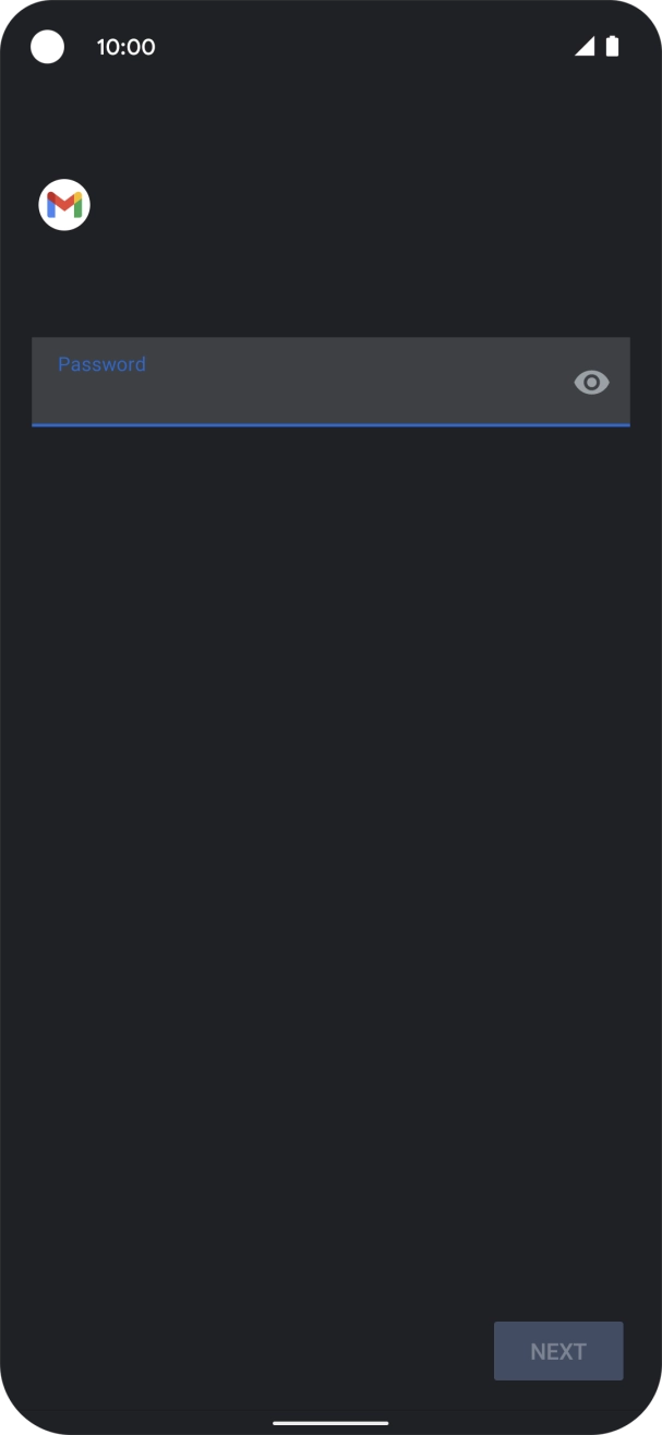 Press the field below 