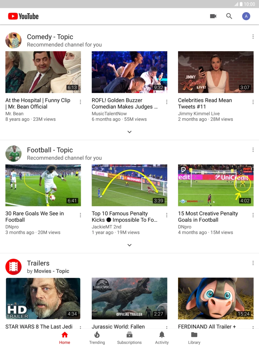 Press the upload icon and go to the required folder.