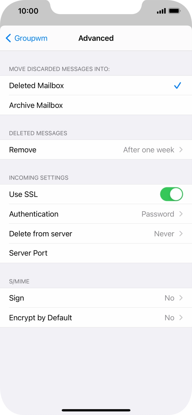Press the indicator next to Press the indicator next to