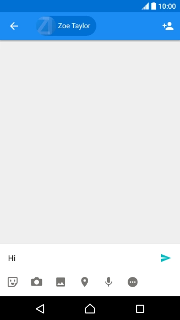 Press the gallery icon.