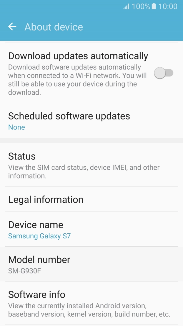 Press Software info.