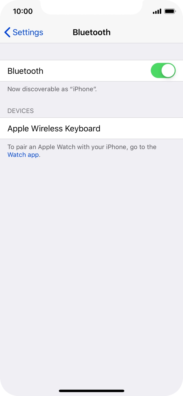 Slide your finger upwards starting from the bottom of the screen to return to the home screen.