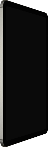 Imagen 3: Vista del lateral izquierdo del Apple iPad Air M3 Wifi 11 2025 - DarkGray