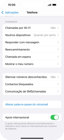 Prima Chamada em espera.