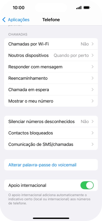 Prima Chamada em espera.